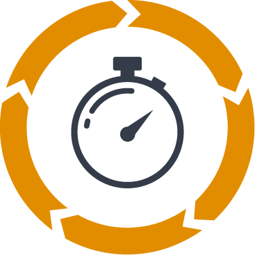 La rapidité du process fait référence à la durée du process et au nombre d'étapes du process de peinture. Les systèmes classés avec moins de flèches offrent un process plus long avec plus d'étapes. Les systèmes classés avec plus de flèches offrent un process plus rapide avec moins d'étapes.